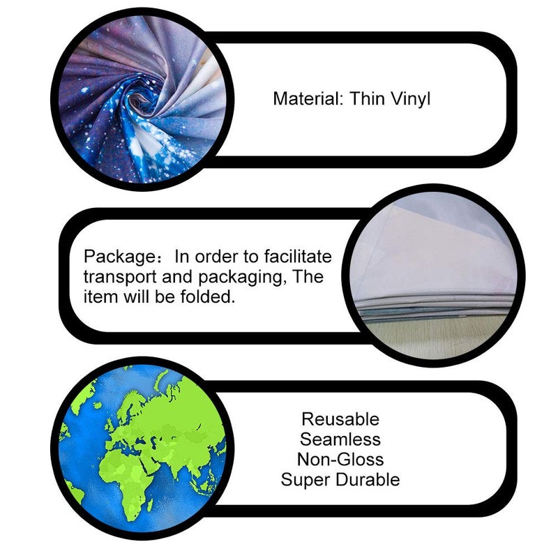 PHMOJEN Green and Blue World Map Backdrop Vinyl 7x5ft Happy Earth Day Photo Backdrop Travel Themed Party Studio Props WQPH564 - Image 5